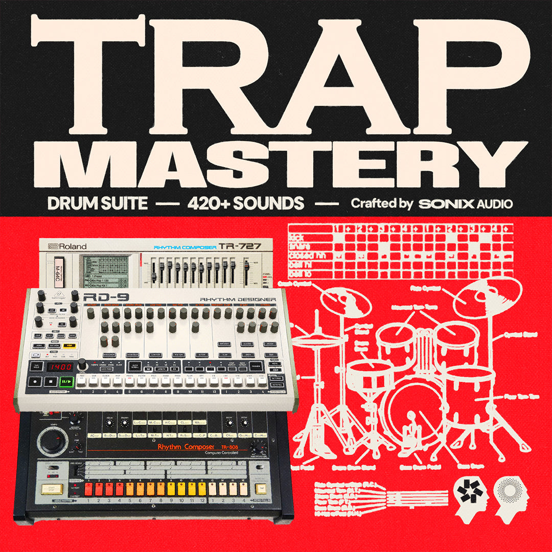KXVI Trap Mastery Drum Suite product cover artwork