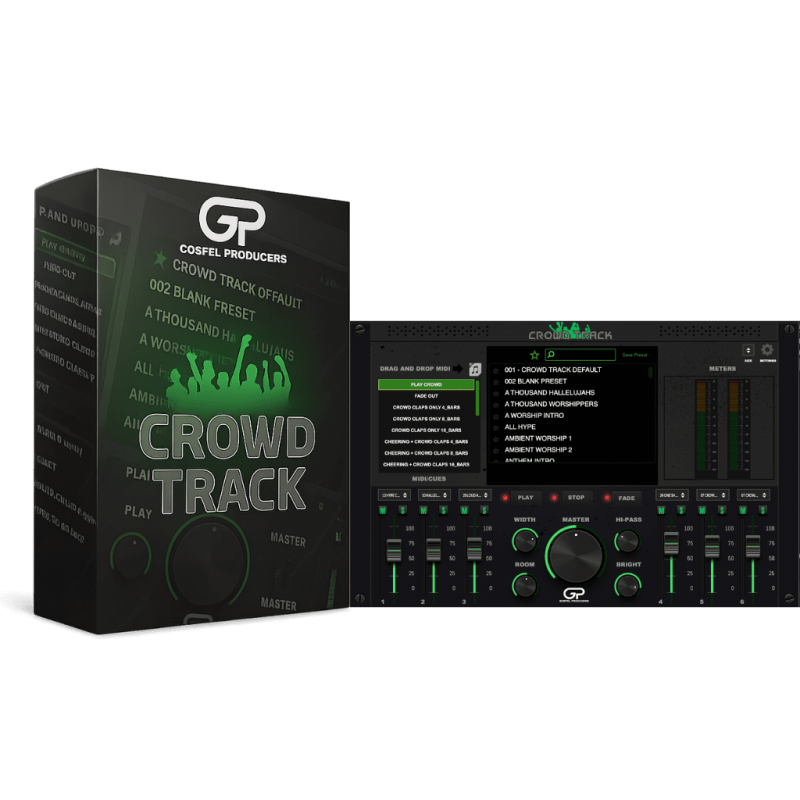 Crowd Track VST Review artwork for the live audience plugin