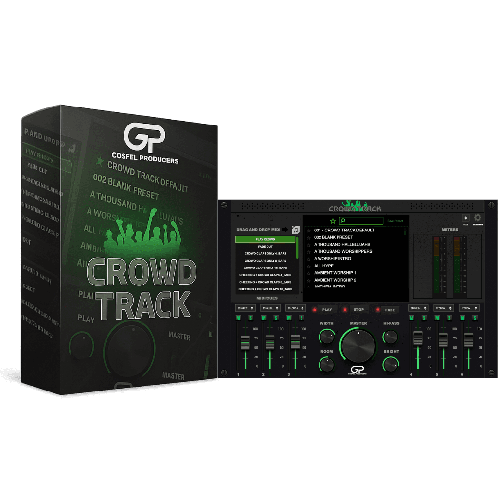 Crowd Track VST Review artwork for the live audience plugin