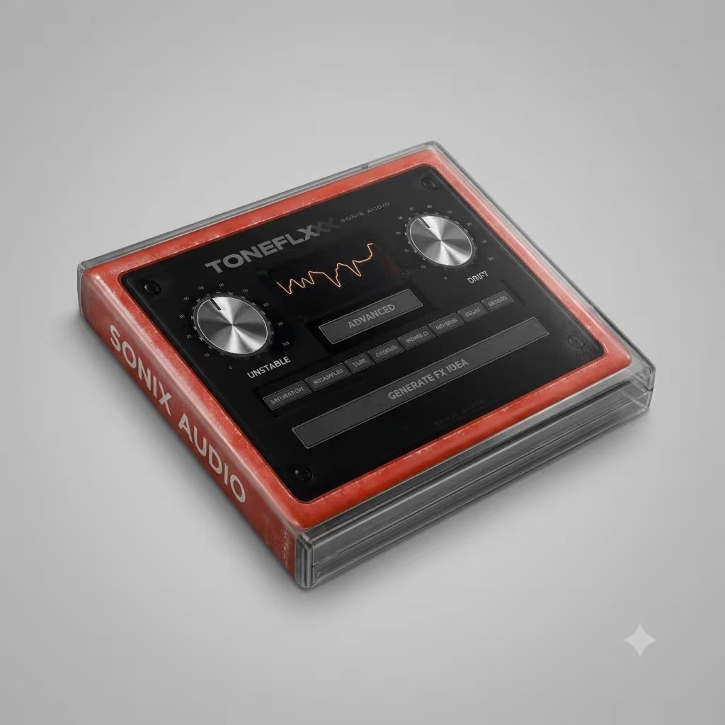 Toneflx VST Plugin analog pedalboard by Sonix Audio